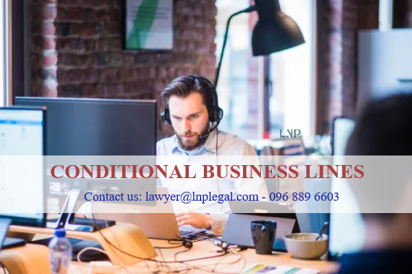 conditional business lines