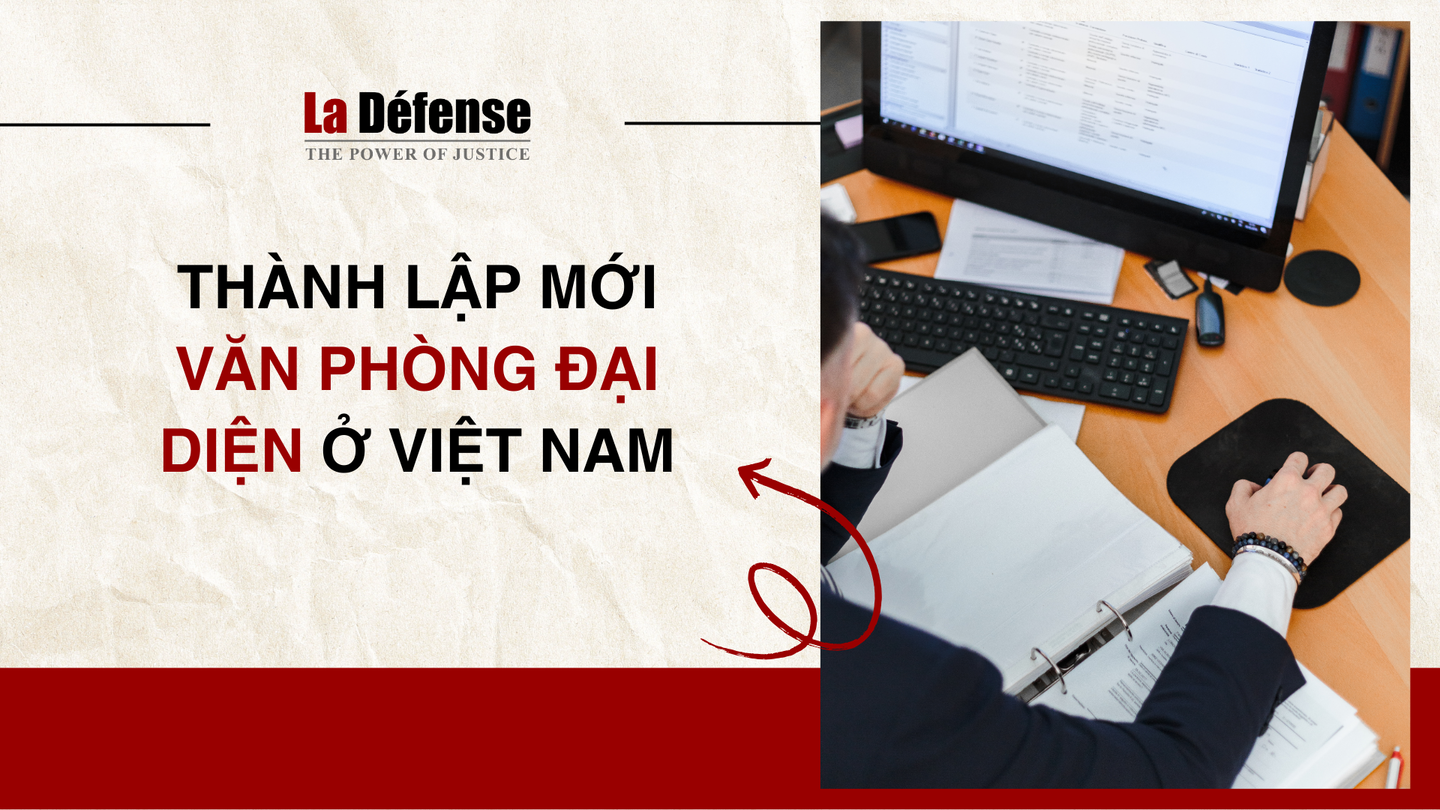 Thành lập mới văn phòng đại diện ở Việt Nam