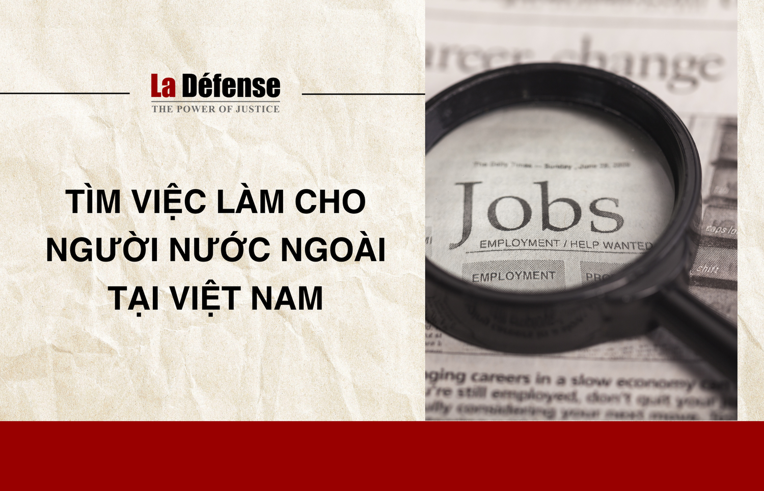 Tìm việc làm cho người nước ngoài tại Việt Nam