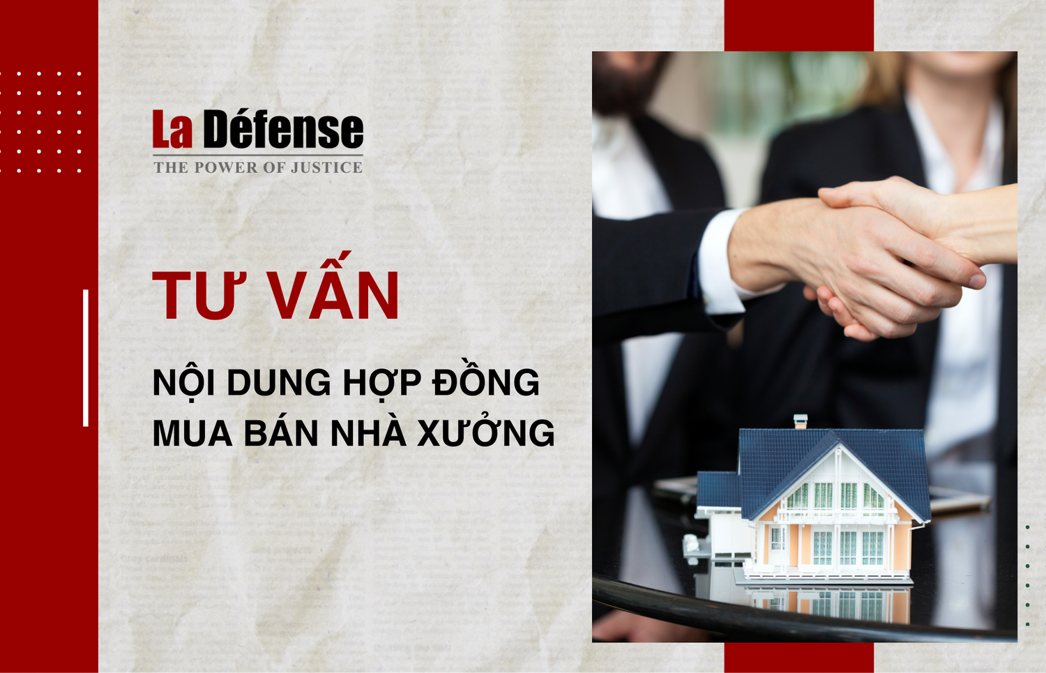 Tư vấn nội dung hợp đồng mua bán nhà xưởng