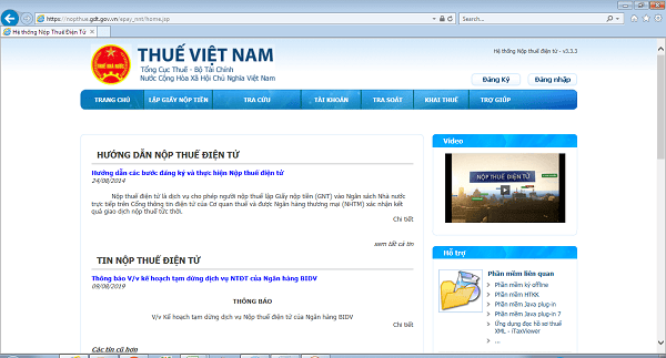 cham nop hoac ke khai sai thue