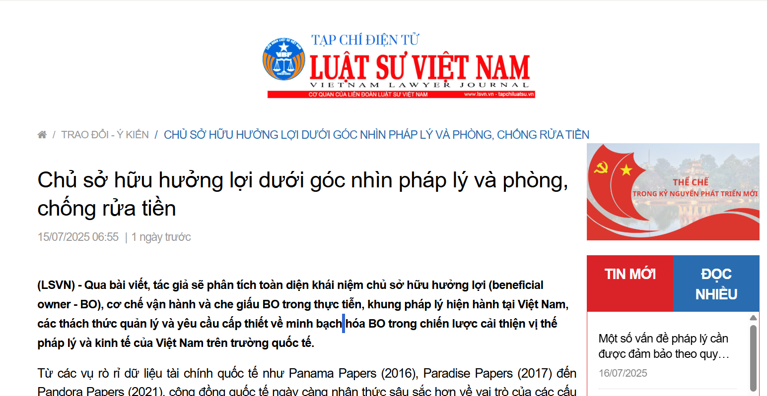 chu so huu huong loi