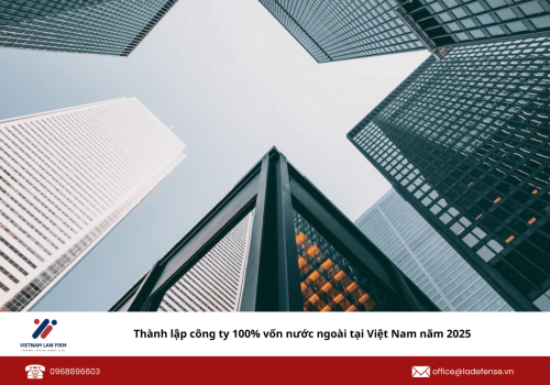 Thành lập công ty 100% vốn nước ngoài
