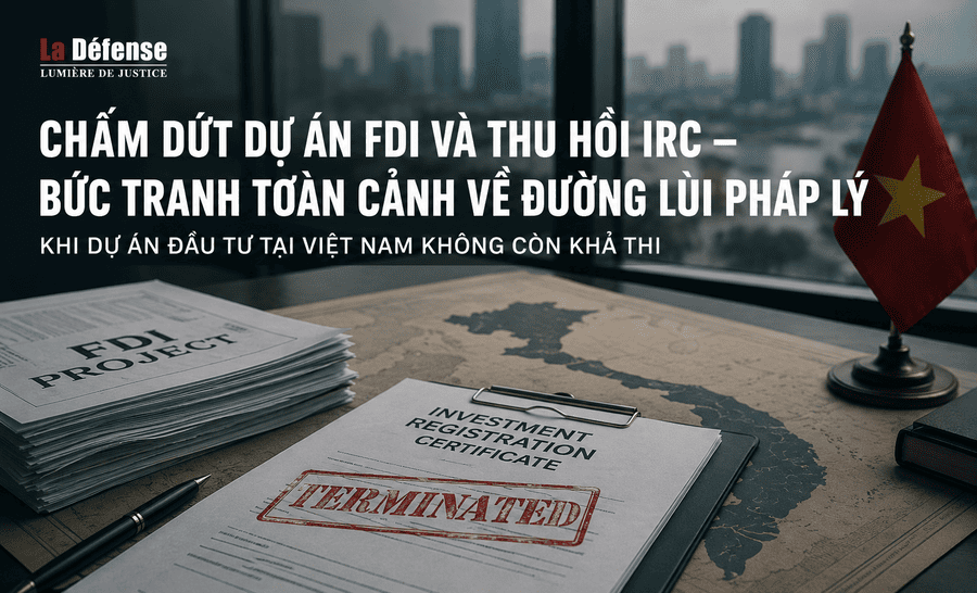 cham dut du an