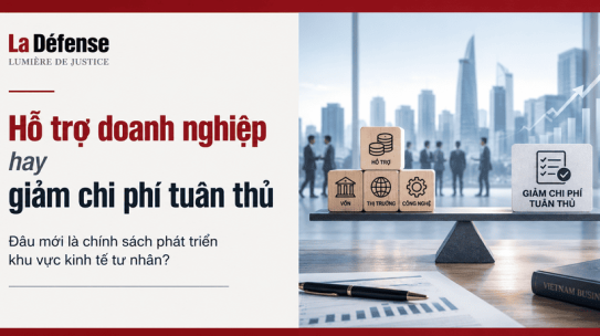 Hỗ trợ doanh nghiệp hay giảm chi phí tuân thủ – Đâu mới là chính sách phát triển khu vực kinh tế tư nhân?
